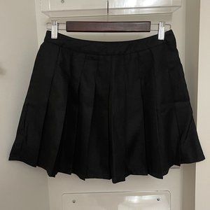 Mini pleated skirt